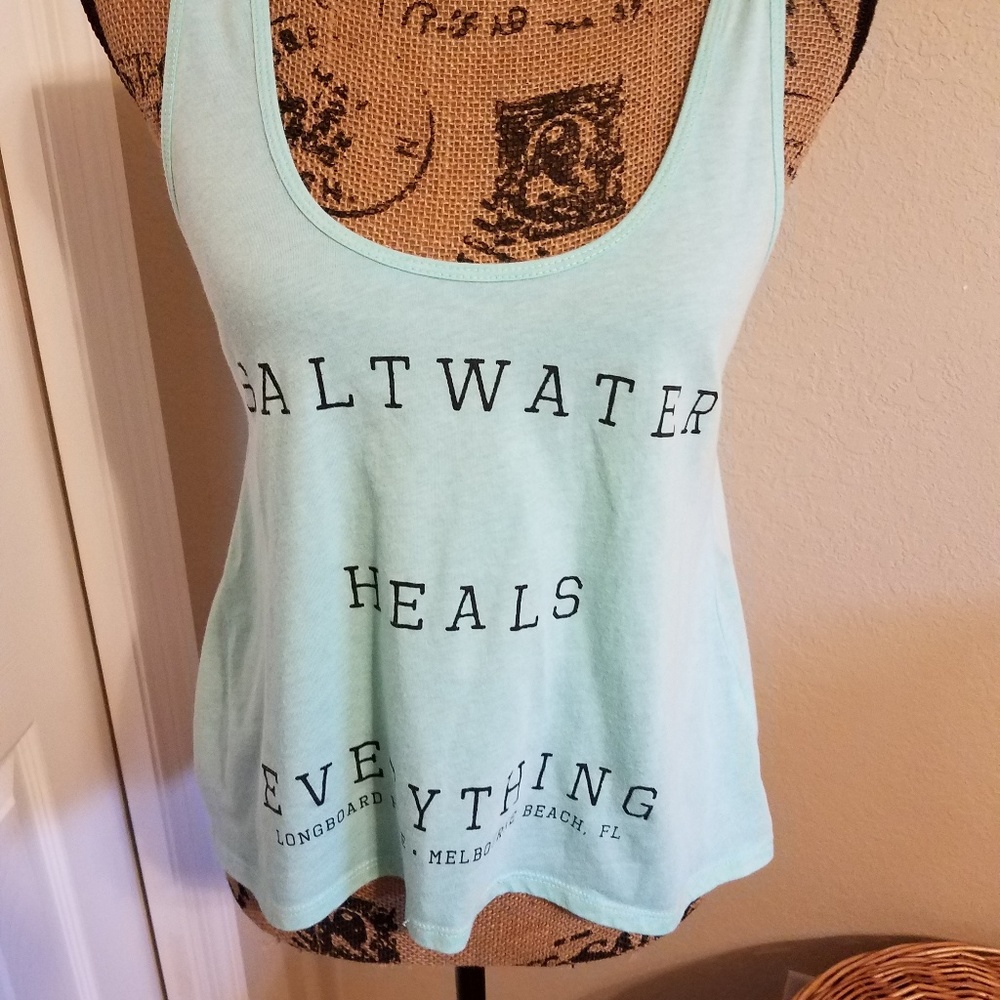 Beach shirt teal